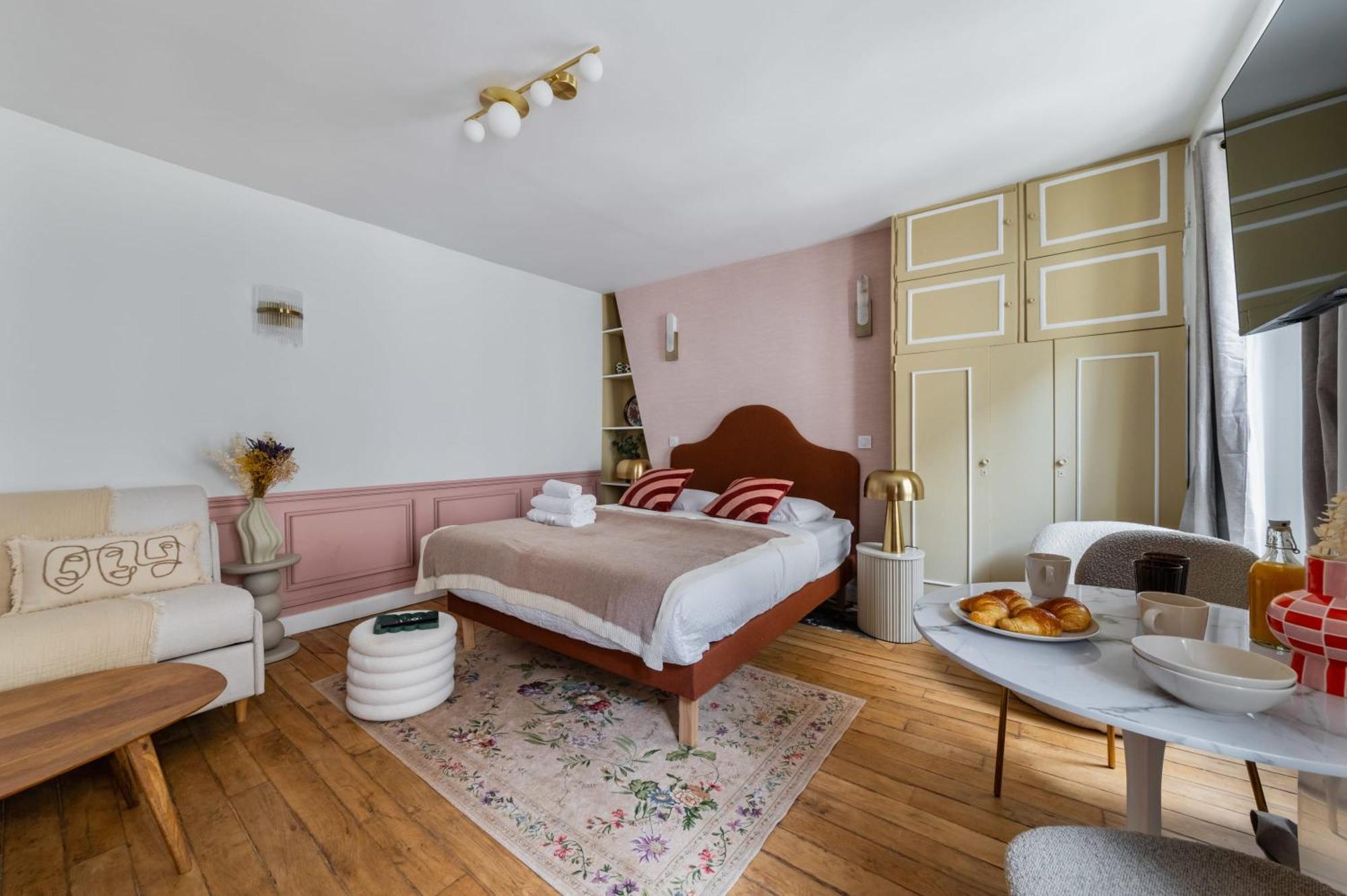 Grand Studio Refait A Neuf Paris 16 - 4P - Flat-Guest Exterior foto