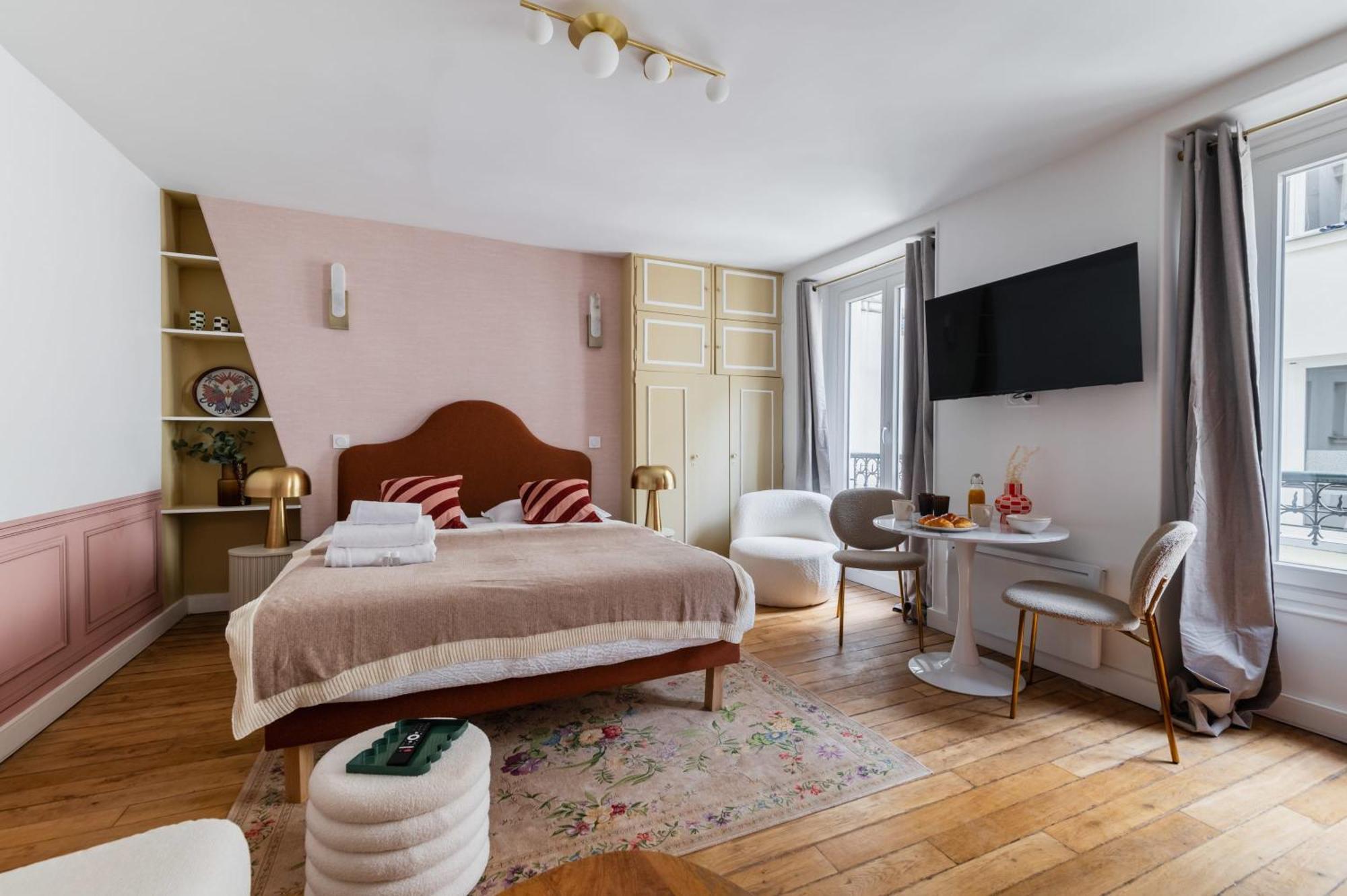 Grand Studio Refait A Neuf Paris 16 - 4P - Flat-Guest Exterior foto